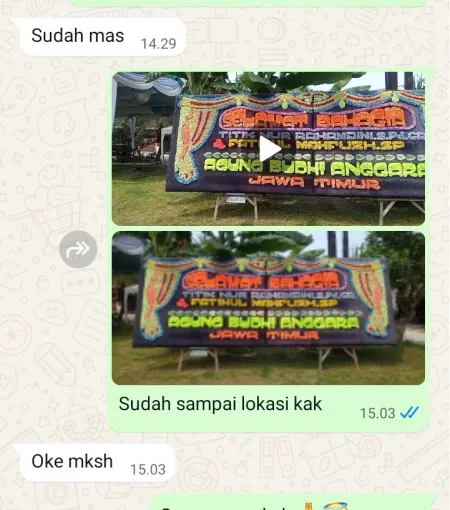 Pengiriman Papan Bunga Ketitangwetan Batangan